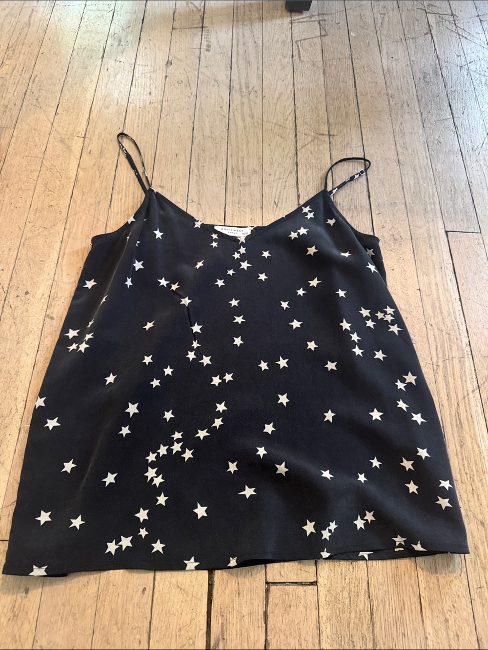 Silky Star Print Cami Top -